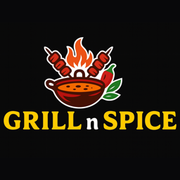 Grill N Spice logo.